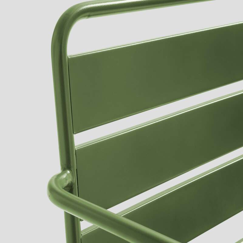 Divano da esterno in metallo