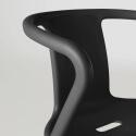 Poltrona da giardino di design in plastica