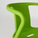 Poltrona da giardino di design in plastica