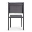 Sedia da giardino in alluminio e Textilene