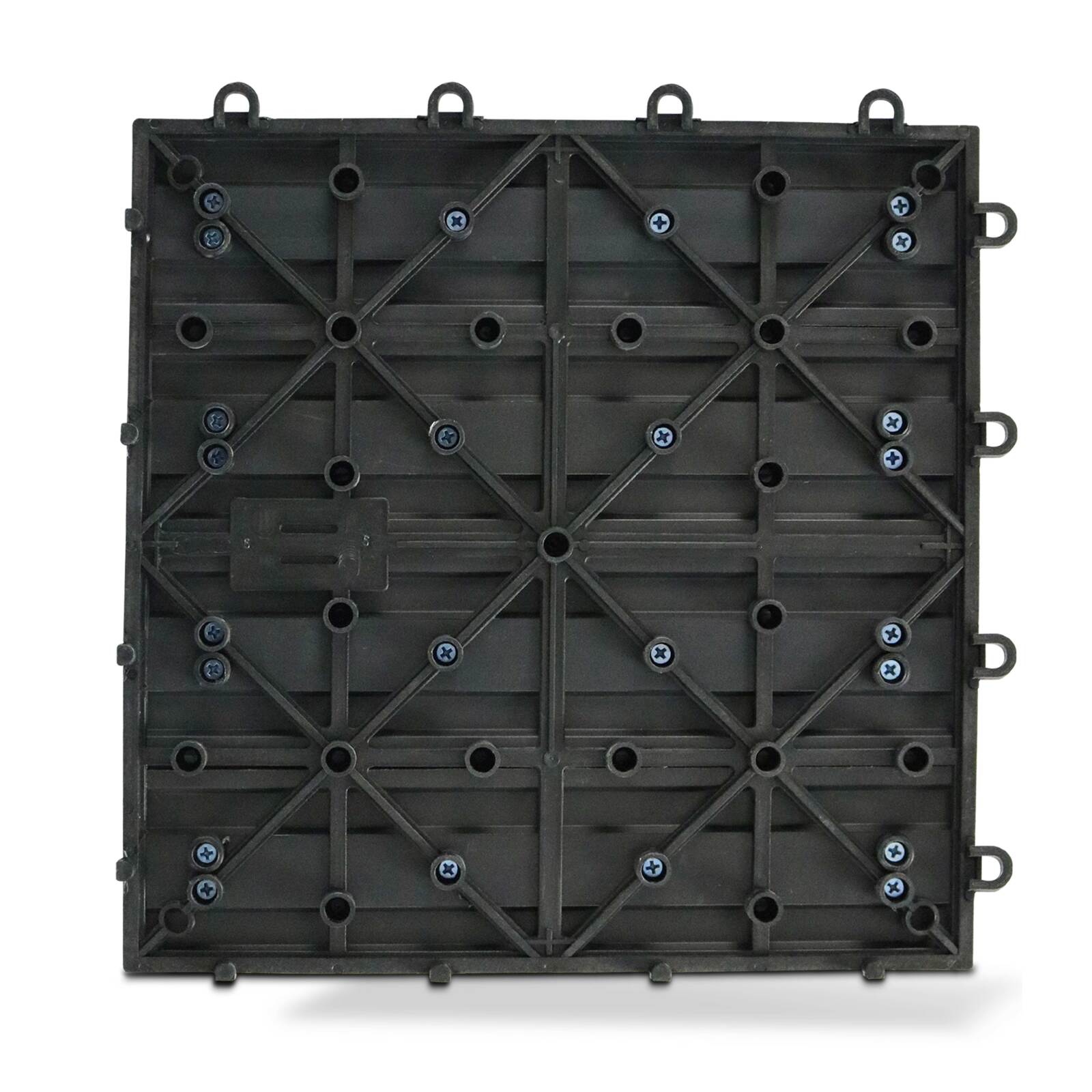 Set di pavimento ad incastro per esterno da ponte in legno composito clip-on Set di pavimento ad incastro per esterno da ponte in legno composito clip-on