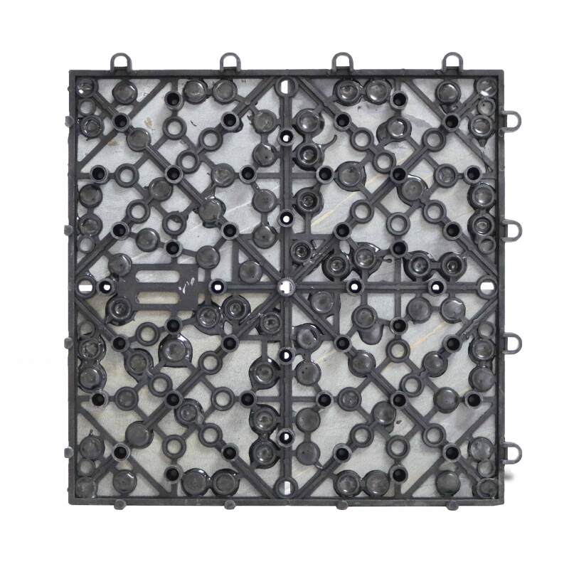 Set di pavimento ad incastro per esterno in pietra naturale