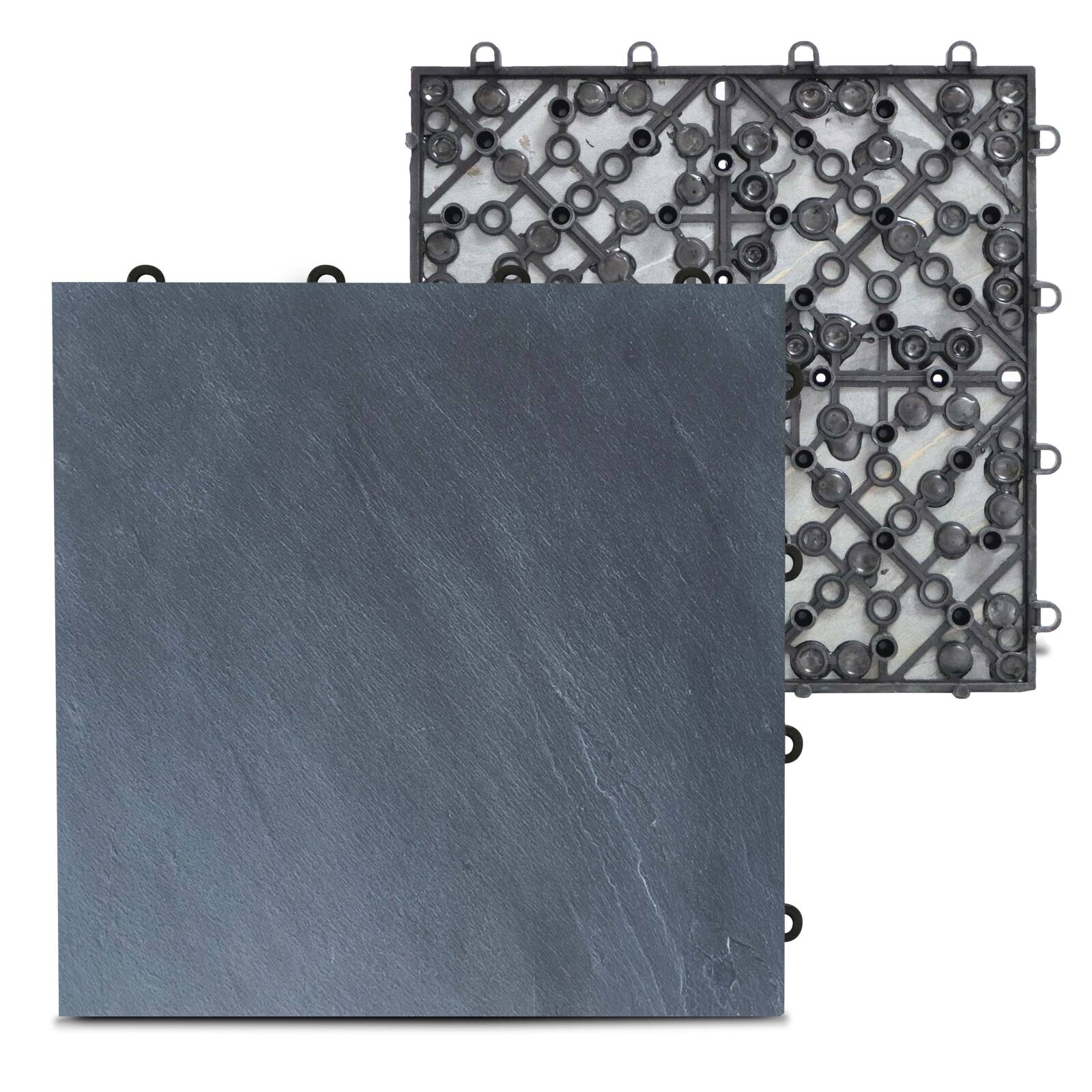 Set di pavimento ad incastro per esterno in pietra naturale Set di pavimento ad incastro per esterno in pietra naturale