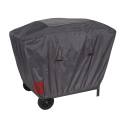 Copertura rettangolare per barbecue 110 x 58 x 60 cm grigio