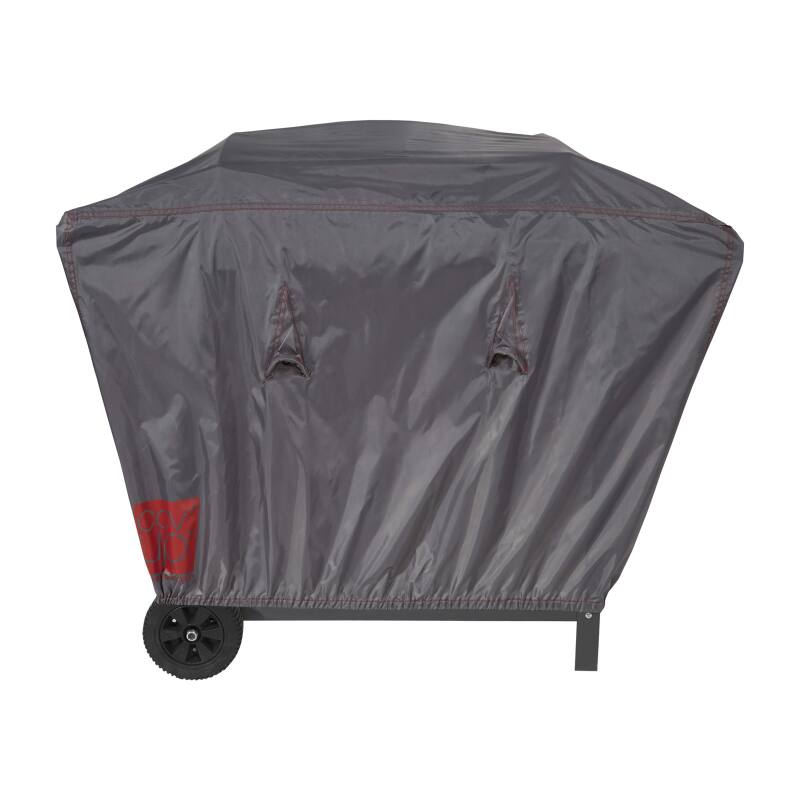 Copertura rettangolare per barbecue 110 x 58 x 60 cm grigio