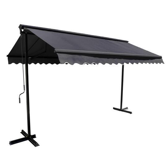 Tenda da sole doppia inclinazione con cassonetto 3 x 3 m