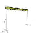 Tenda da sole doppia inclinazione con cassonetto 3 x 3 m