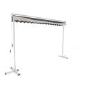 Tenda da sole doppia inclinazione con cassonetto 3 x 3 m