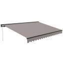 Tenda da sole a bracci 2,50 x 2 m con cassonetto semi-integrale