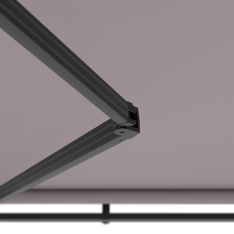 Tenda da sole a bracci 2,50 x 2 m con cassonetto semi-integrale