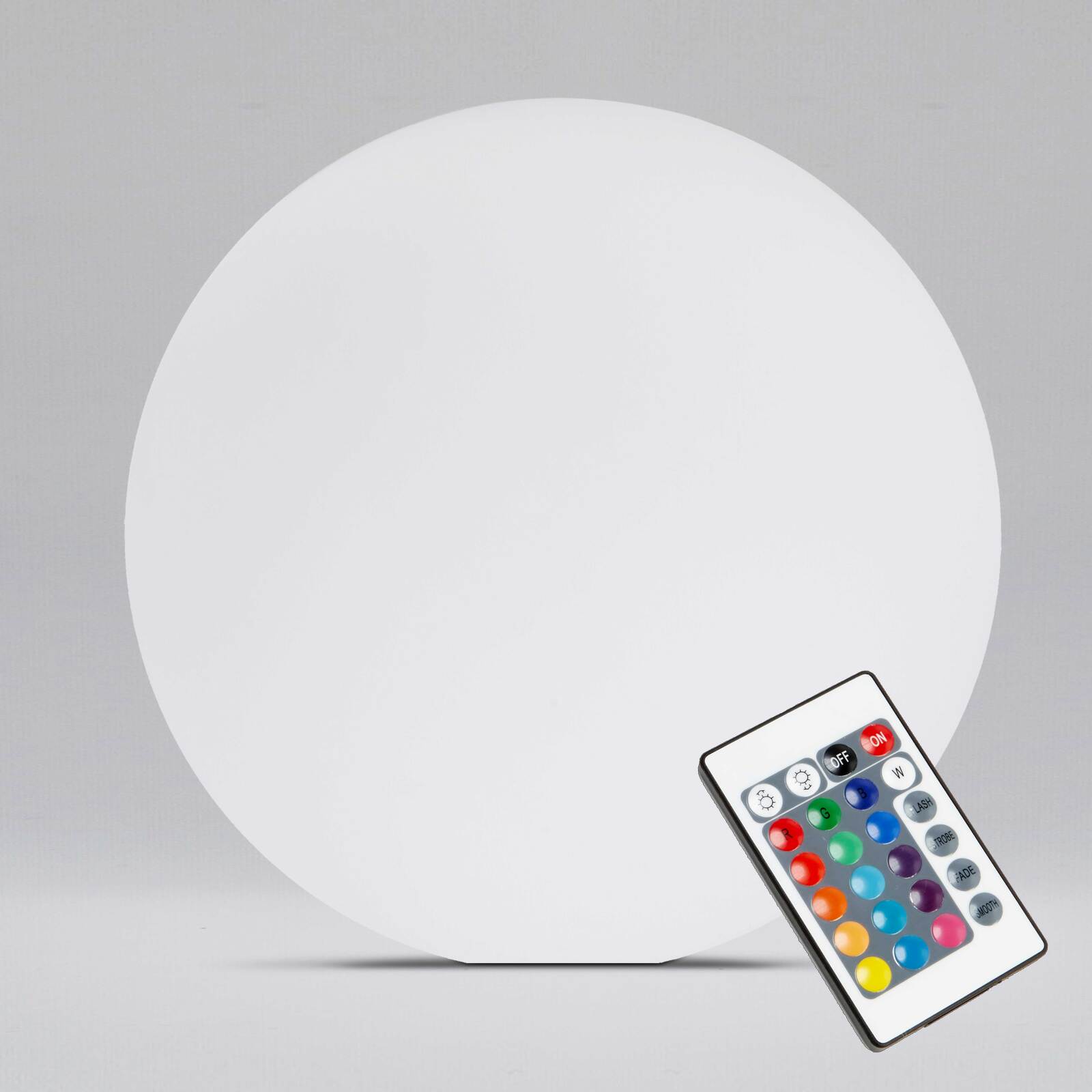 Palla LED multicolore con telecomando Ø50 cm