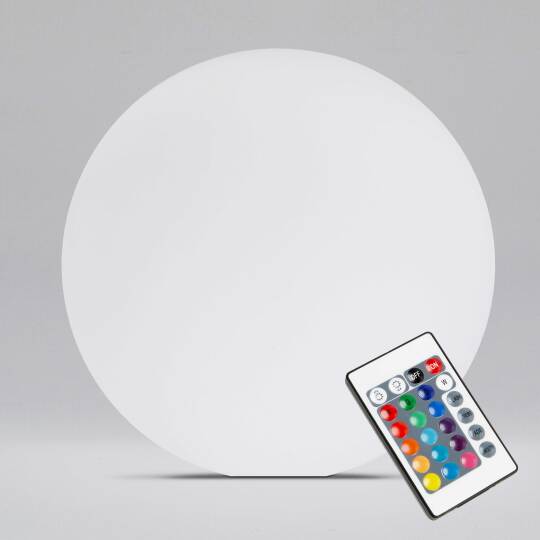 Palla LED multicolore con telecomando Ø50 cm