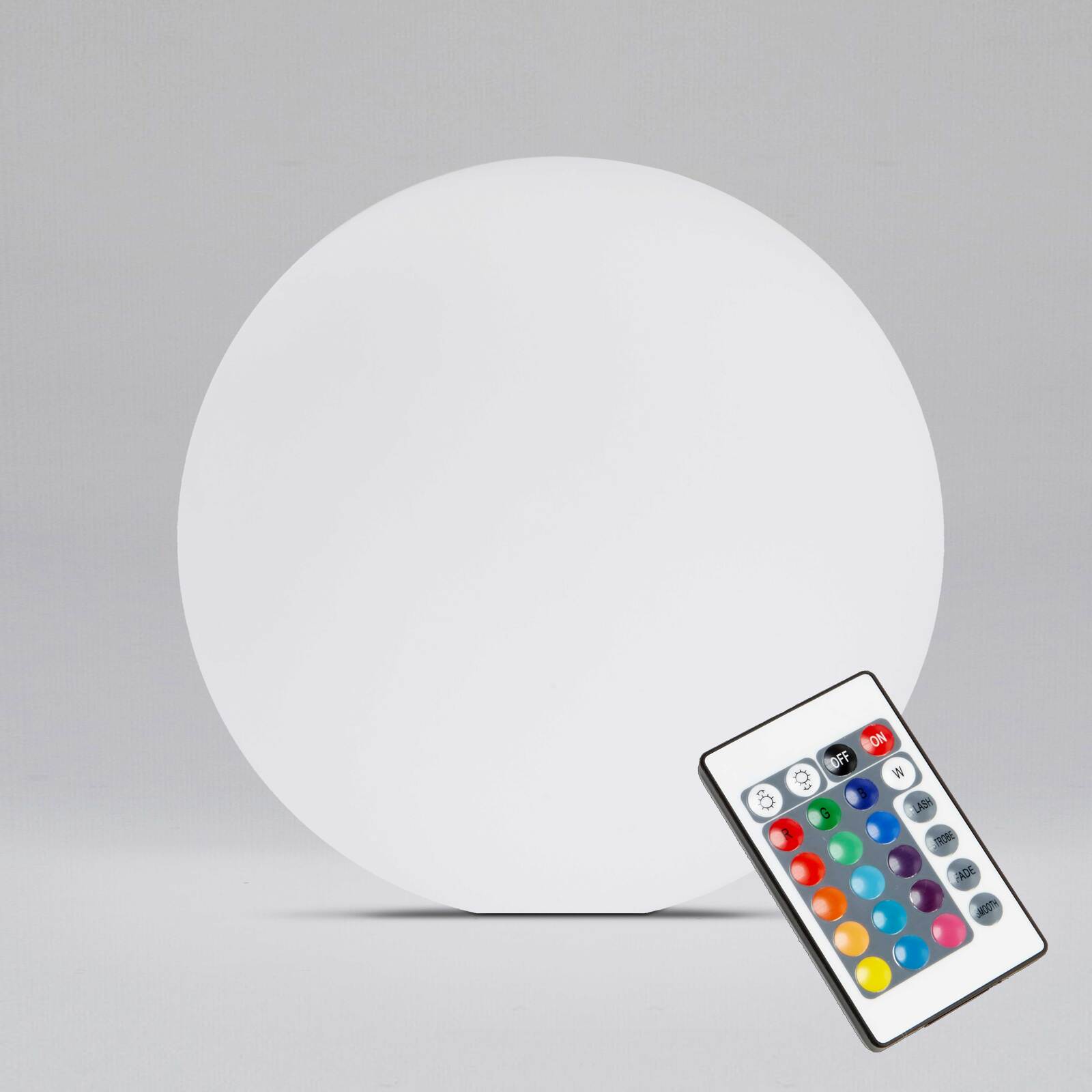 Palla LED multicolore con telecomando Ø40 cm