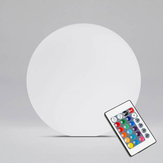 Palla LED multicolore con telecomando Ø40 cm