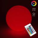 Palla LED multicolore con telecomando Ø40 cm