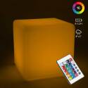 Cubo LED multicolore per esterni (30 cm)