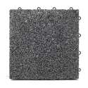 Set di pavimento ad incastro per esterno di ghiaia (30 x 30 x 2,5 cm)