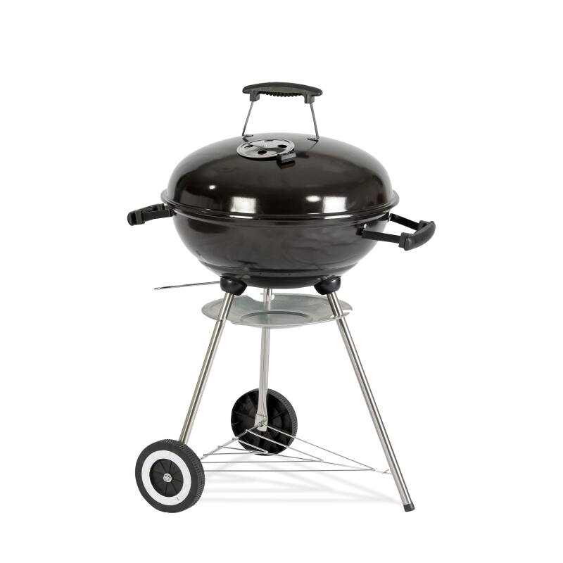 Copertura rotondo per barbecue Ø57 x 72 cm nera