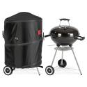 Copertura rotondo per barbecue Ø67 x 80 cm nera