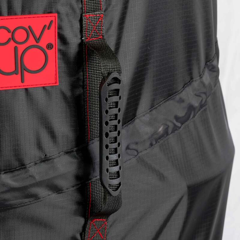 Copertura rotondo per barbecue Ø67 x 80 cm nera