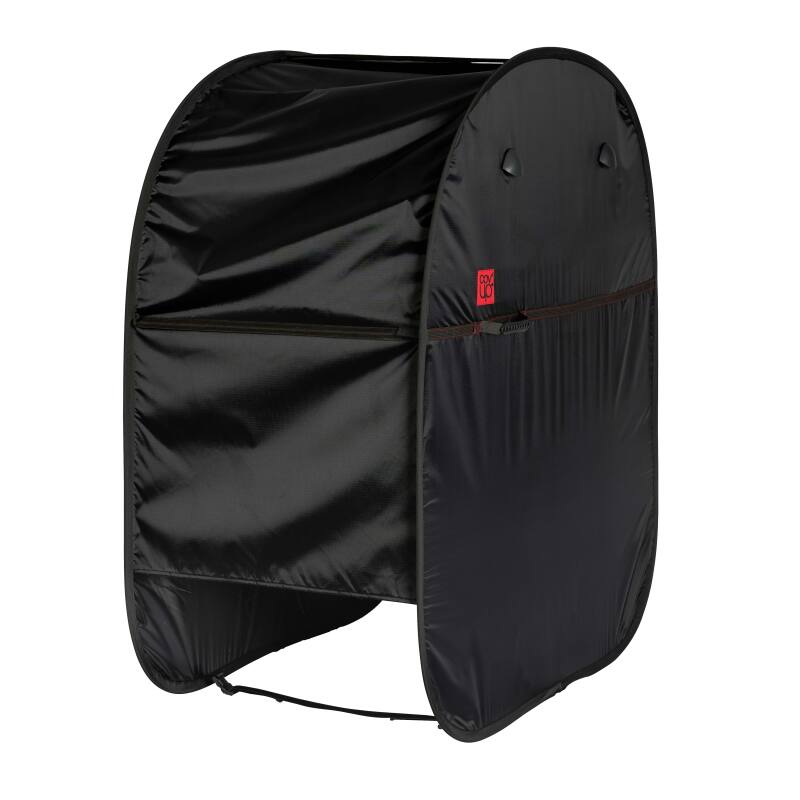 Copertura rettangolare per barbecue 110 x 60 x 120 cm nera