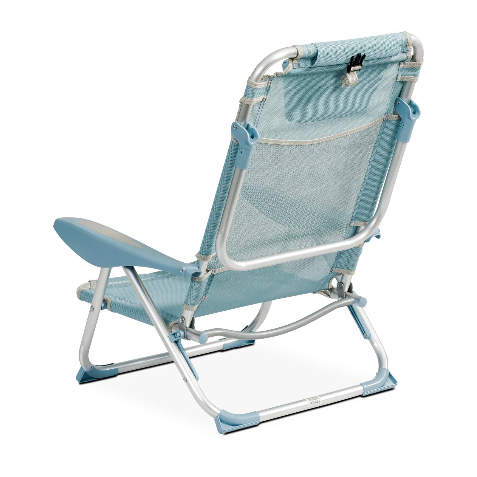 Sedia da mare pieghevole, reclinabile in 4 posizioni