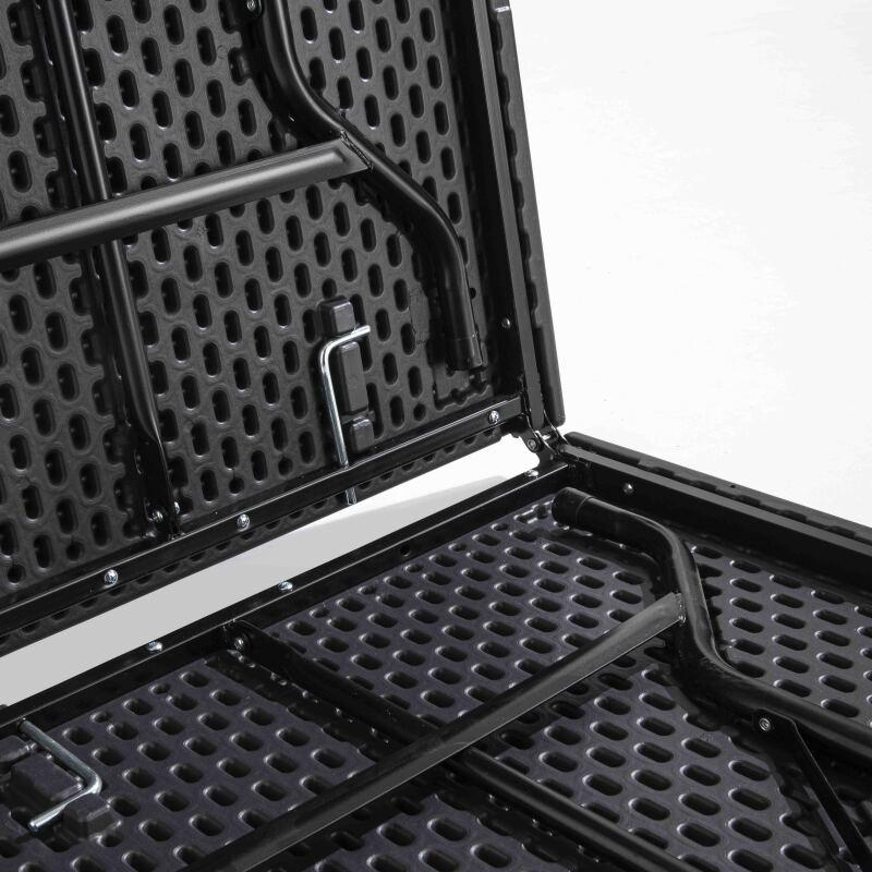 Set tavolo e sedie da giardino pieghevoli