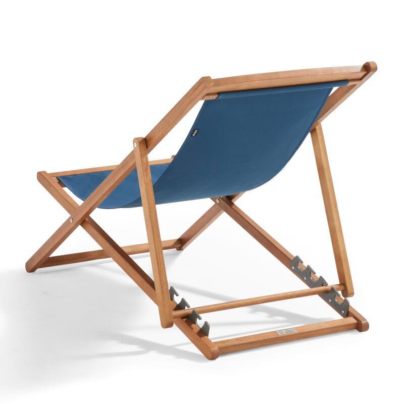 Set di 2 sedie sdraio reclinabili in eucalipto FSC® (4/7)