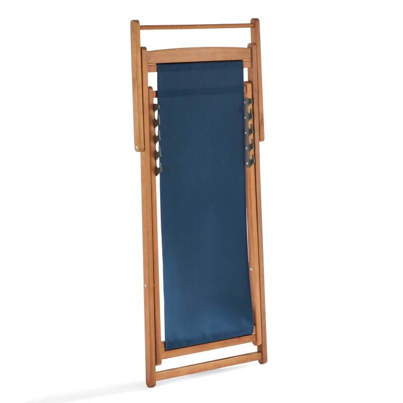 Set di 2 sedie sdraio reclinabili in eucalipto FSC® (5/7)