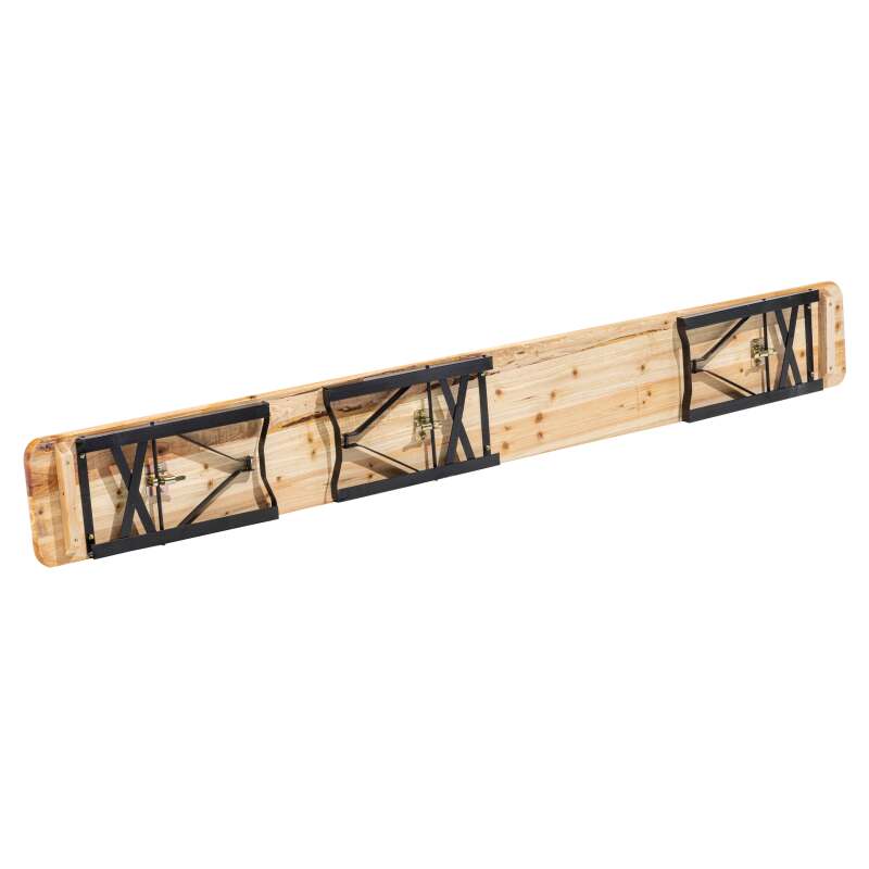 Set tavolo e panca da giardino 220 cm