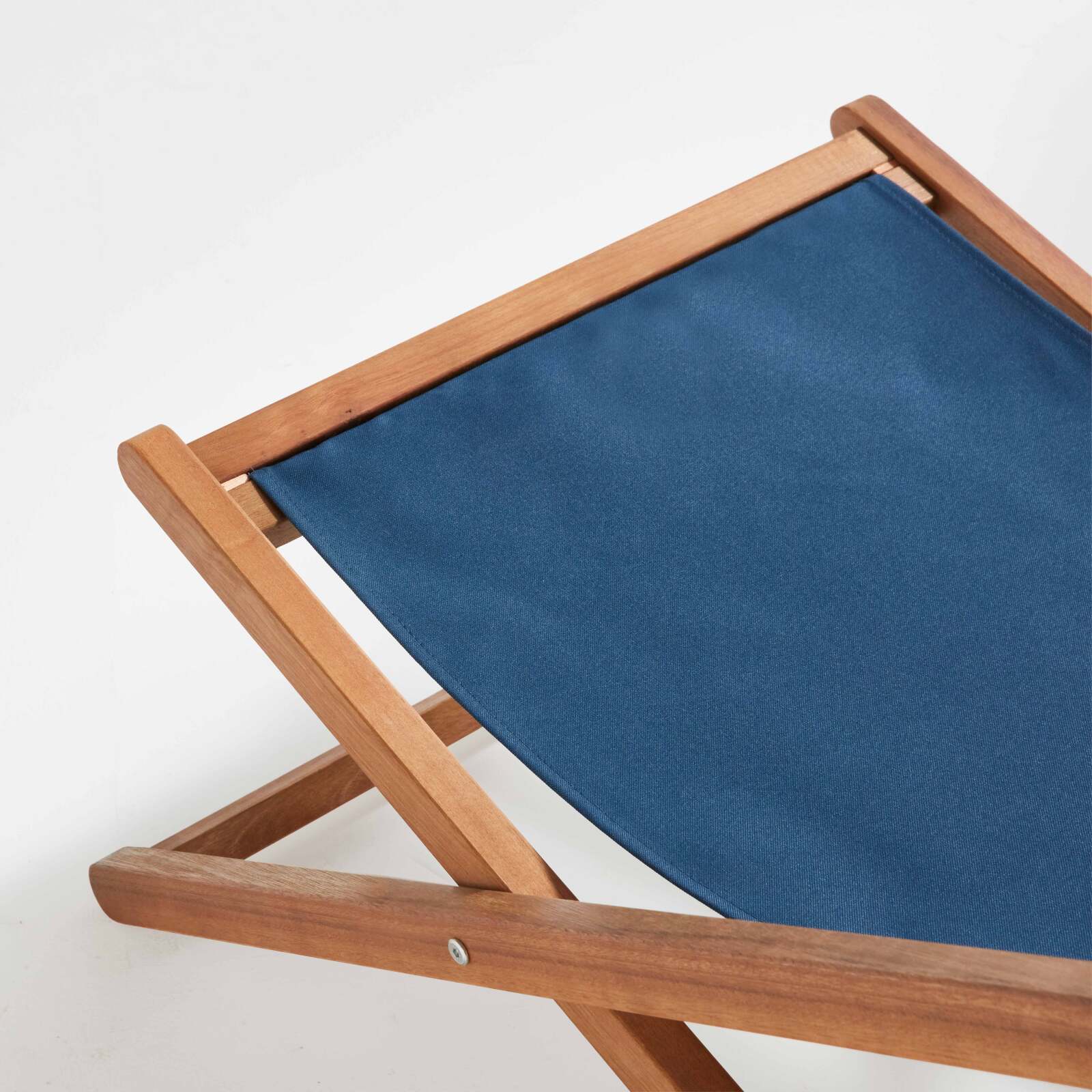 Set di 2 sedie sdraio reclinabili in eucalipto FSC®