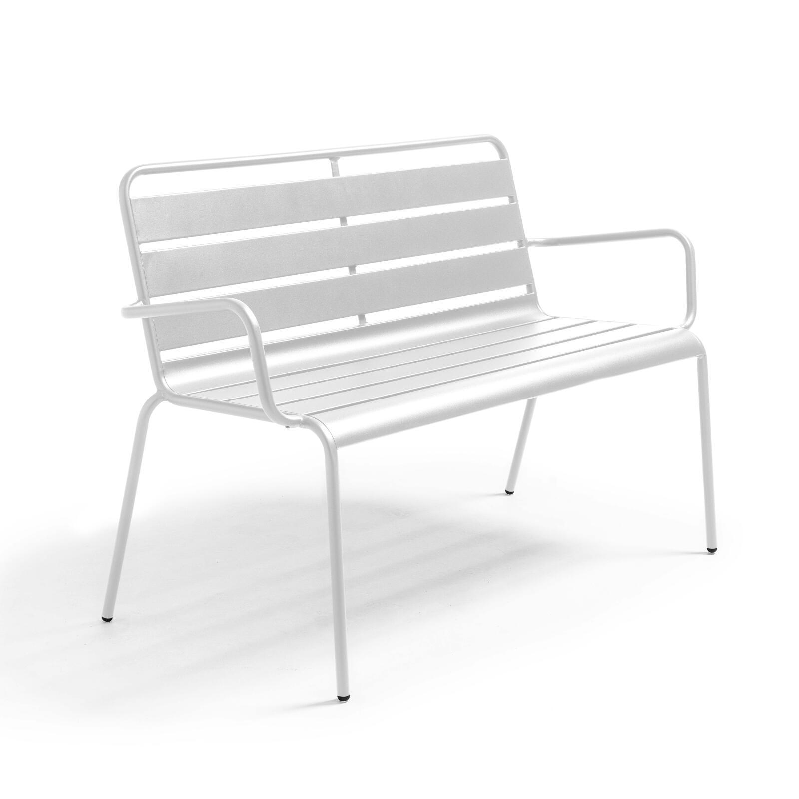 Panca da giardino in metallo