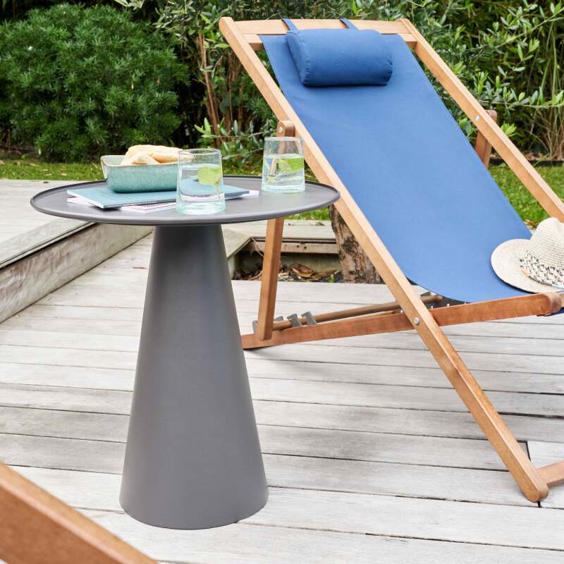 Set di 2 sedie sdraio reclinabili in eucalipto FSC® (2/7)