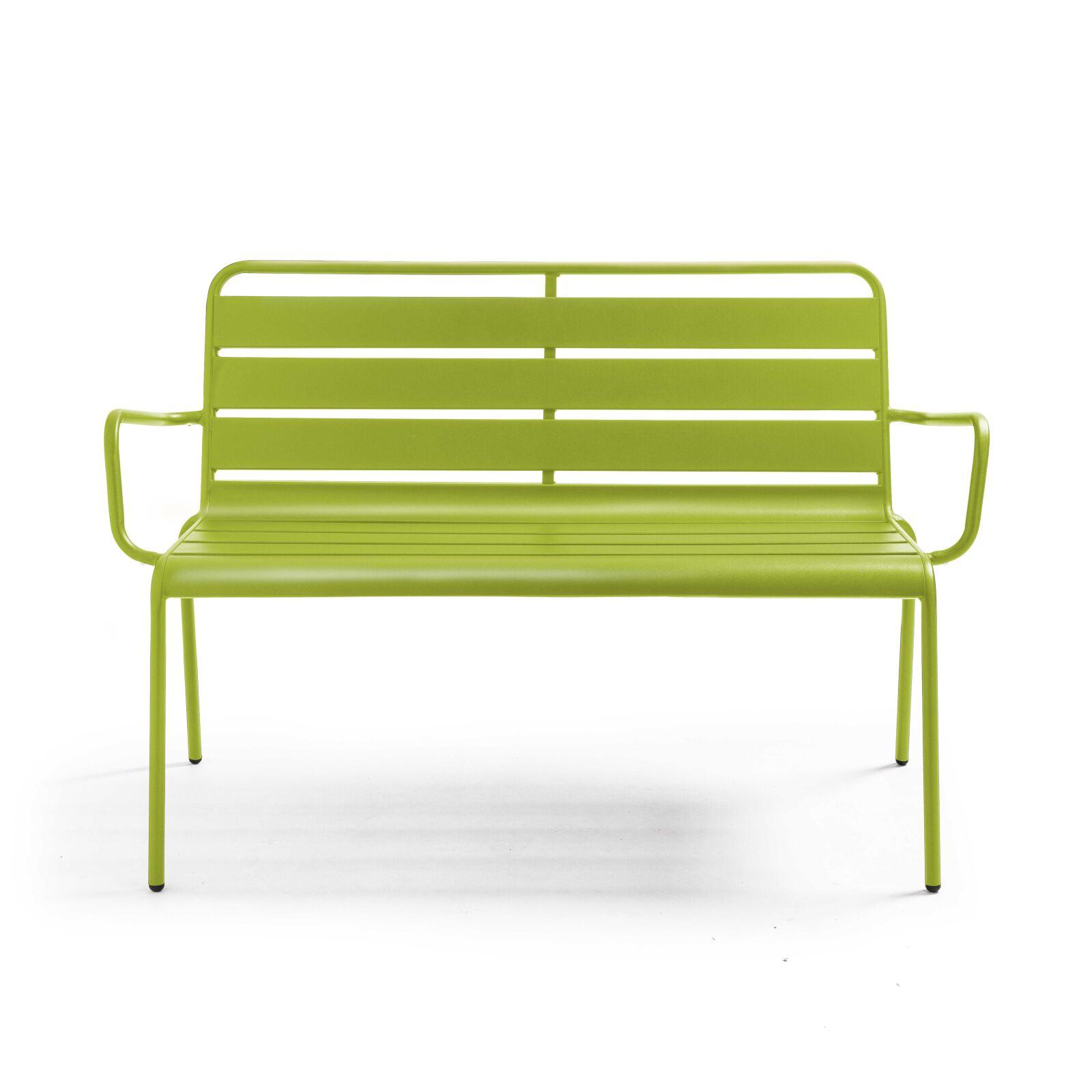 Panca da giardino in metallo