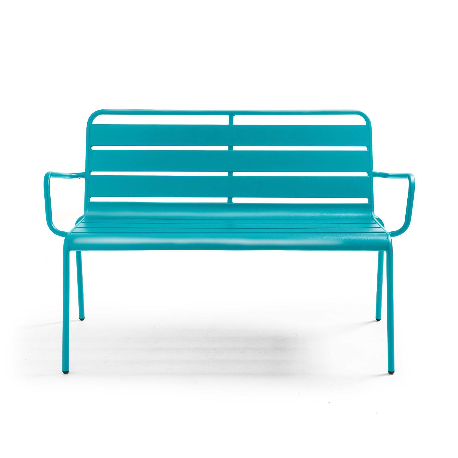 Panca da giardino in metallo