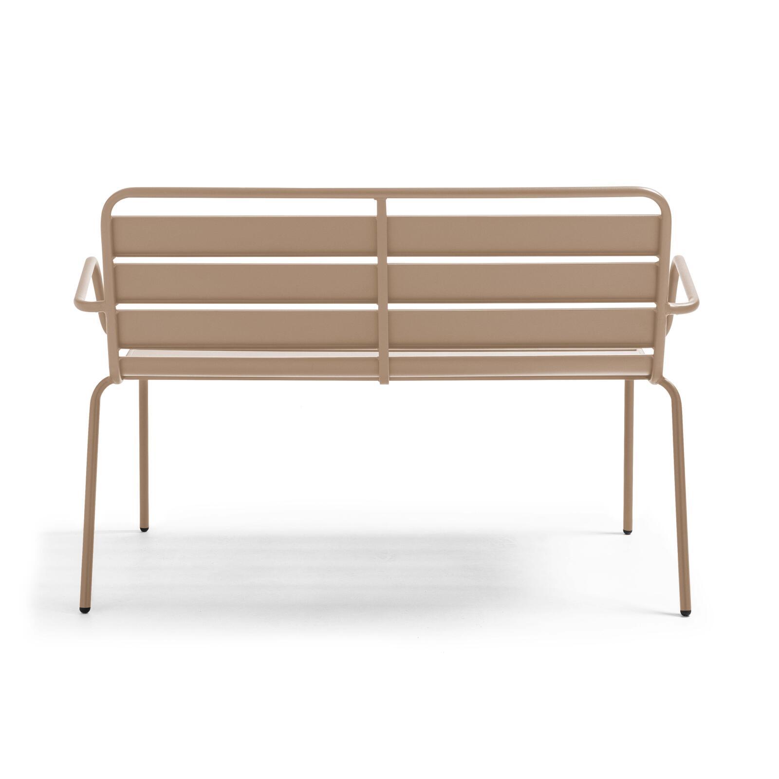 Panca da giardino in metallo