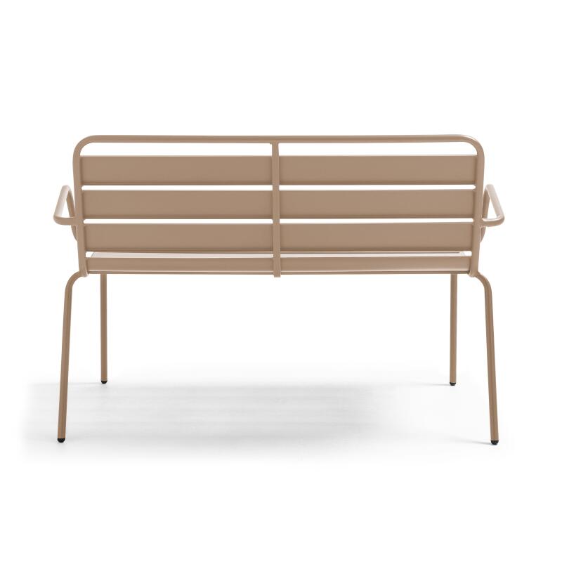 Panca da giardino in metallo