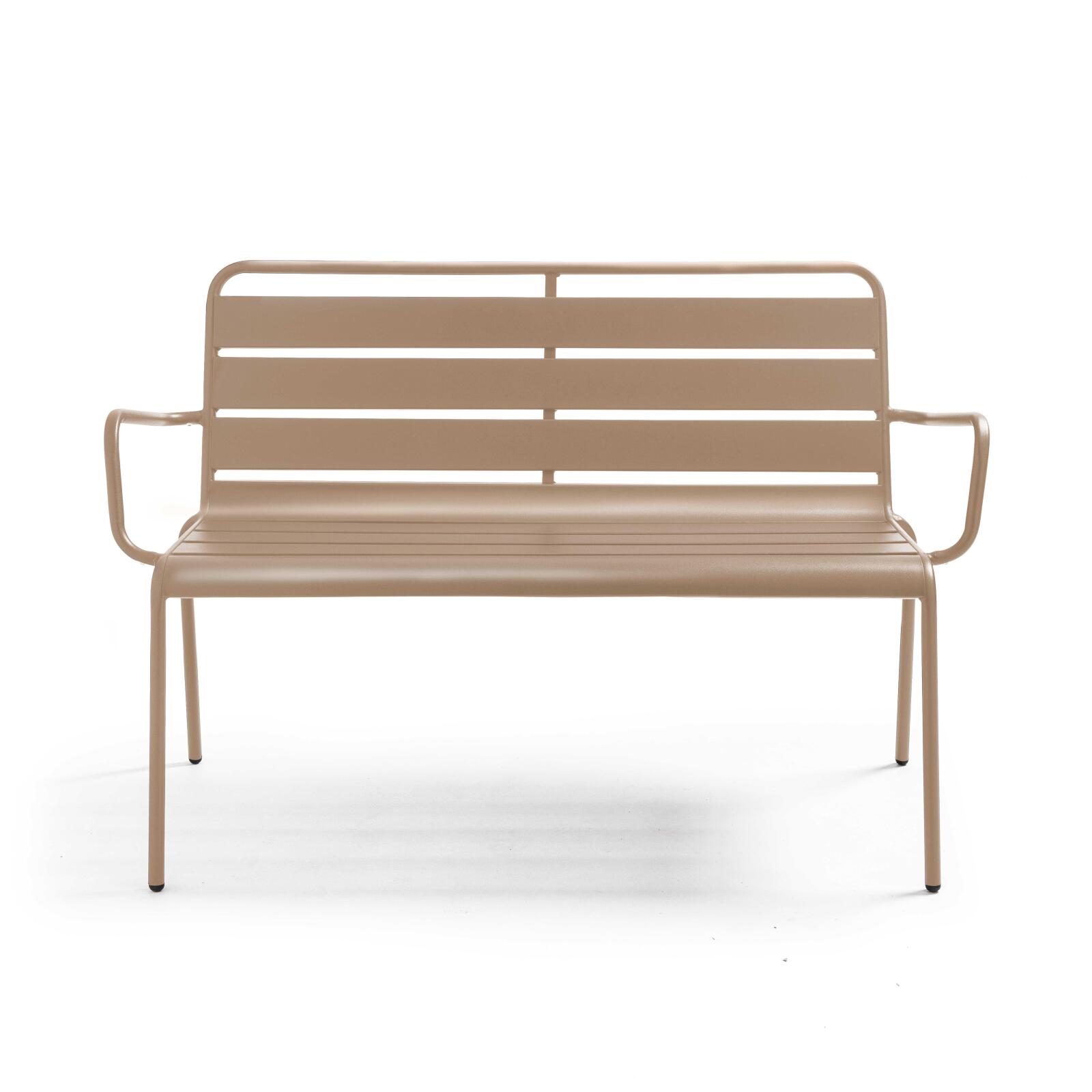 Panca da giardino in metallo