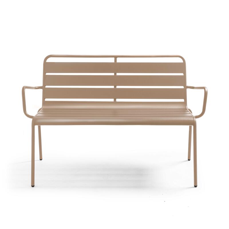 Panca da giardino in metallo