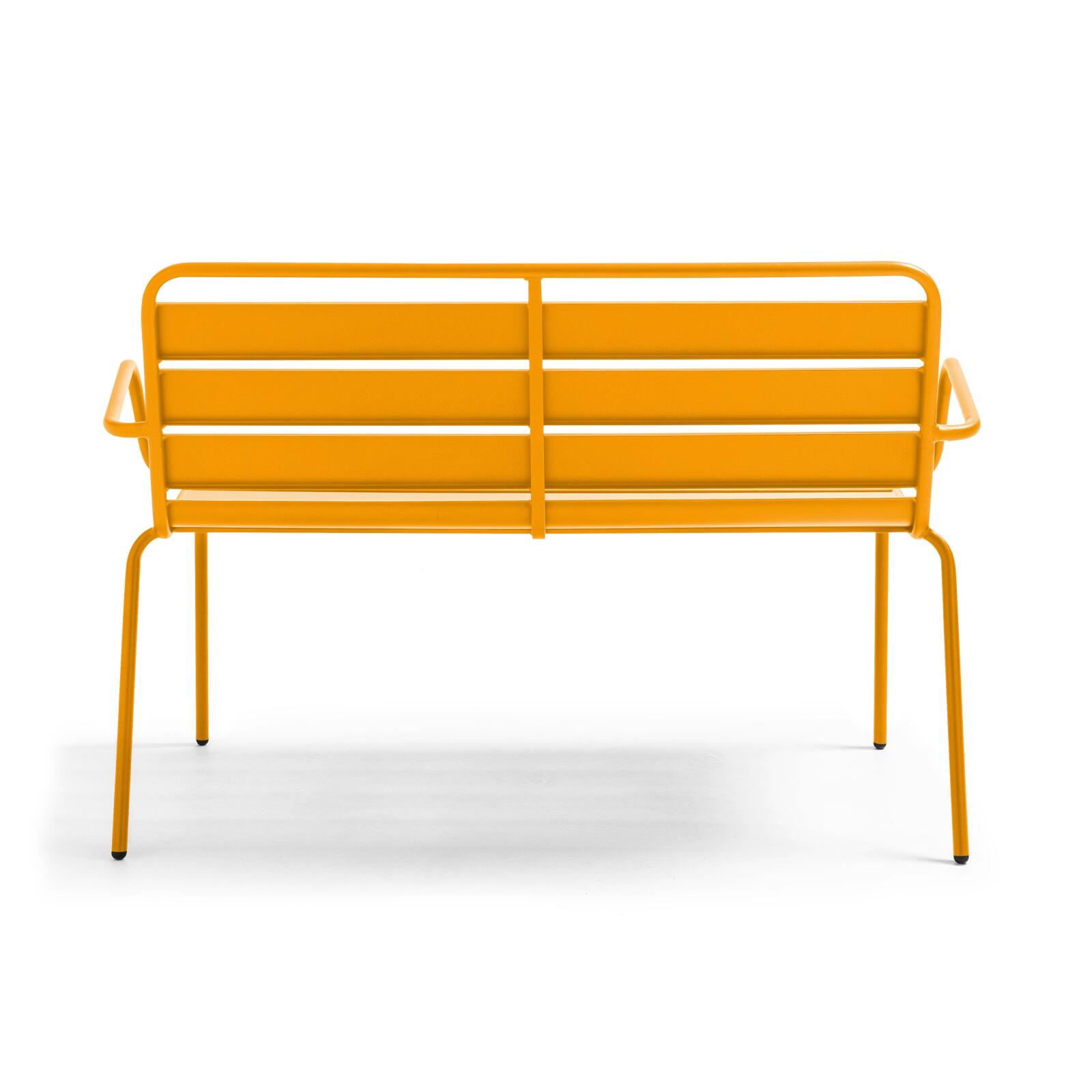 Panca da giardino in metallo