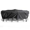 Copertura per mobili da giardino 310 x 130 x 60 cm nero