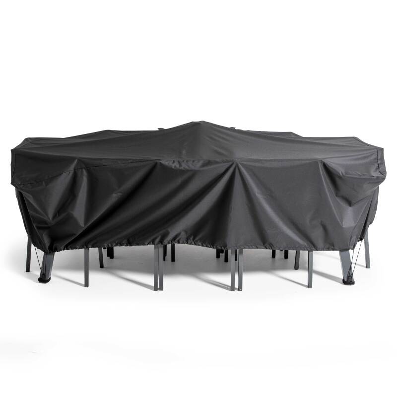 Copertura per mobili da giardino 310 x 130 x 60 cm nero