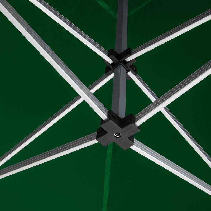 Gazebo pieghevole in alluminio 3x3m, 300g/m² - 40mm (6/7)