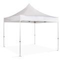 Gazebo pieghevole in alluminio 4x4m 300g/m² 40mm