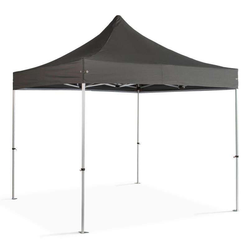 Gazebo pieghevole in alluminio 4x4m 300g/m² 40mm