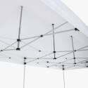 Gazebo pieghevole in alluminio 3x6 m 300 g/m² 40 mm