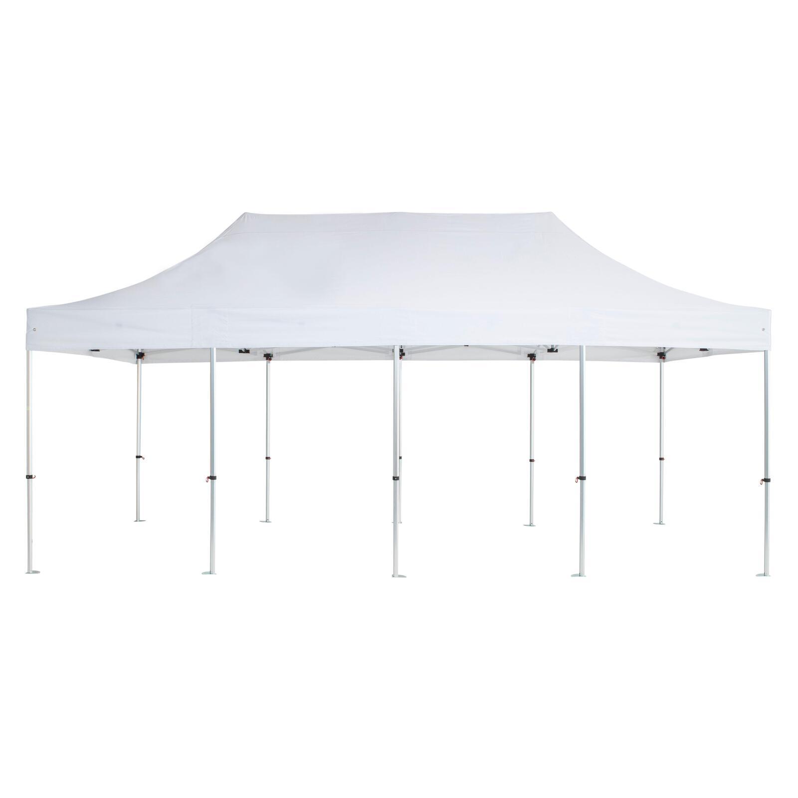 Gazebo pieghevole in alluminio bianca 4x8m 300g/m² 40mm Gazebo pieghevole in alluminio bianca 4x8m 300g/m² 40mm
