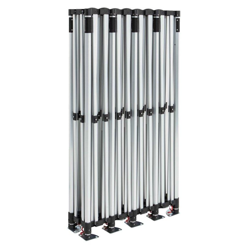 Gazebo pieghevole in alluminio bianca 4x8m 300g/m² 40mm