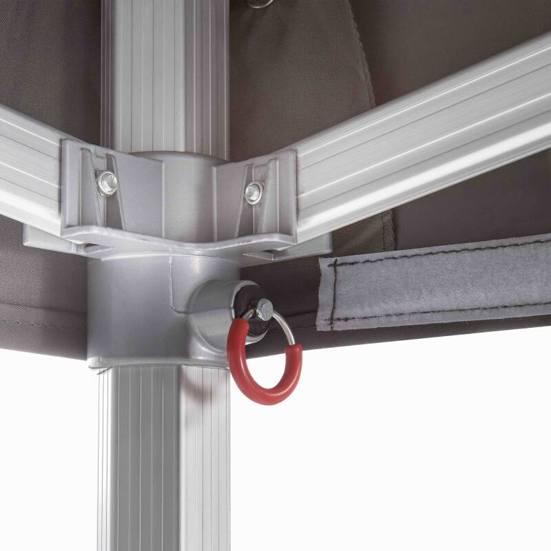 Gazebo pieghevole M2 in alluminio 3x3m 480g/m² 50mm