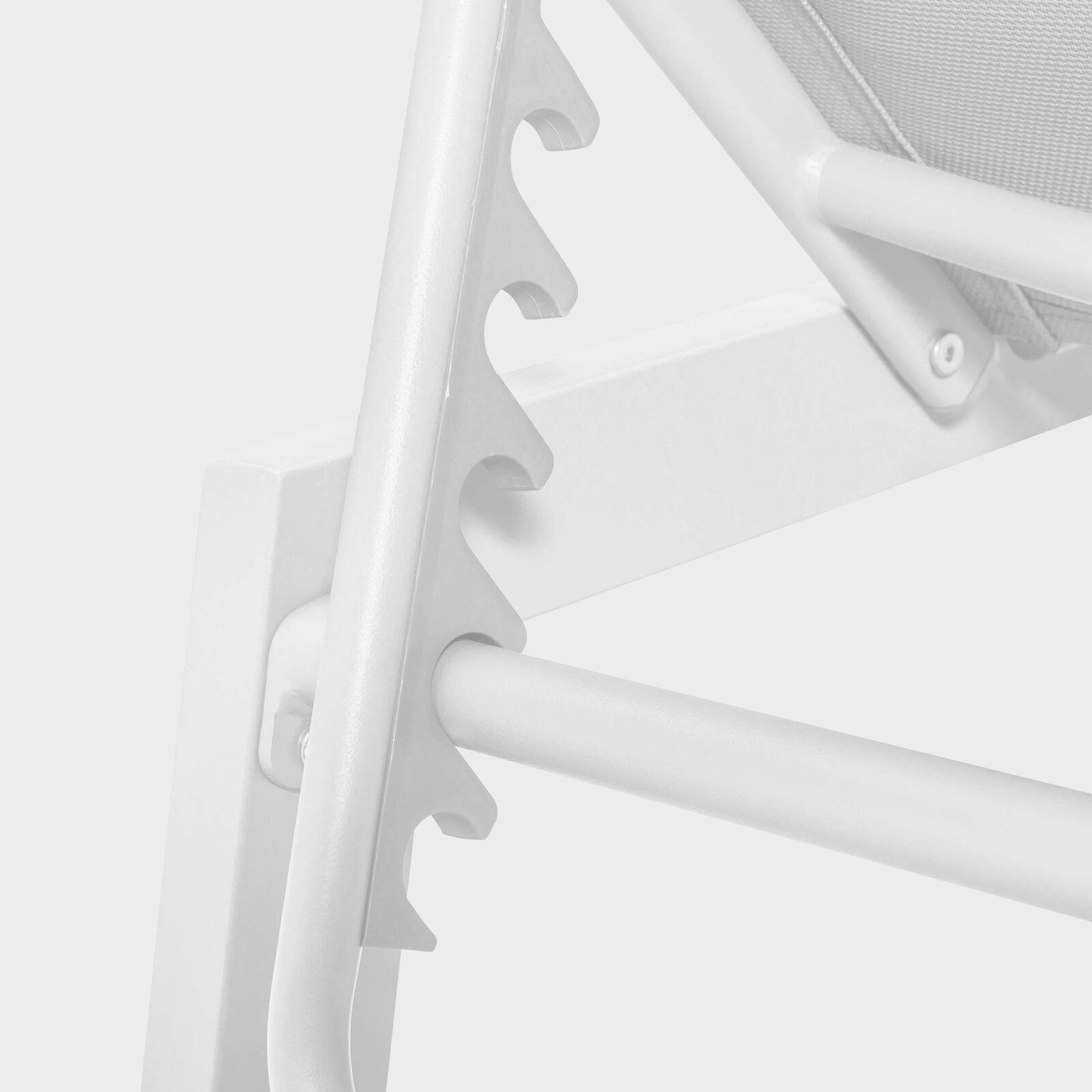 Lettino prendisole reclinabile in 5 posizioni